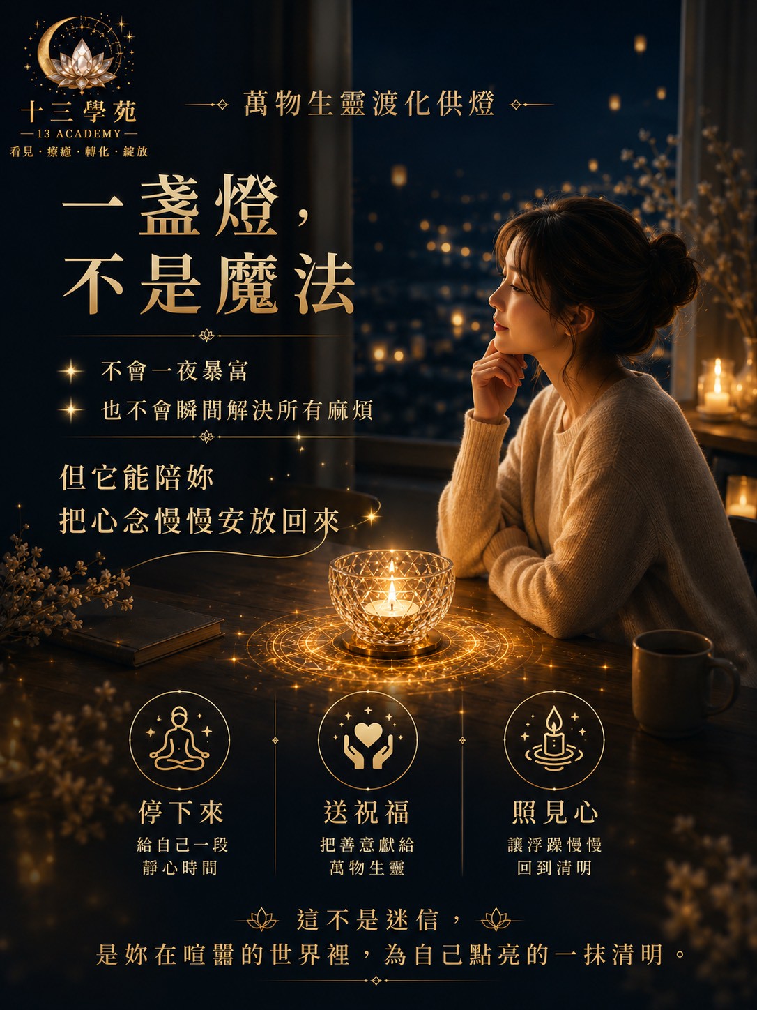 心裡有糾結、浮躁、說不出的悶，找不到片刻安放心念的時間