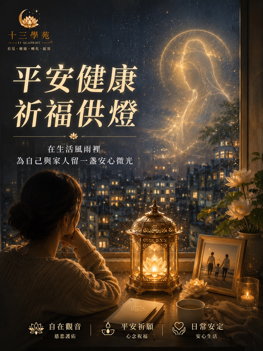 平安健康祈福供燈