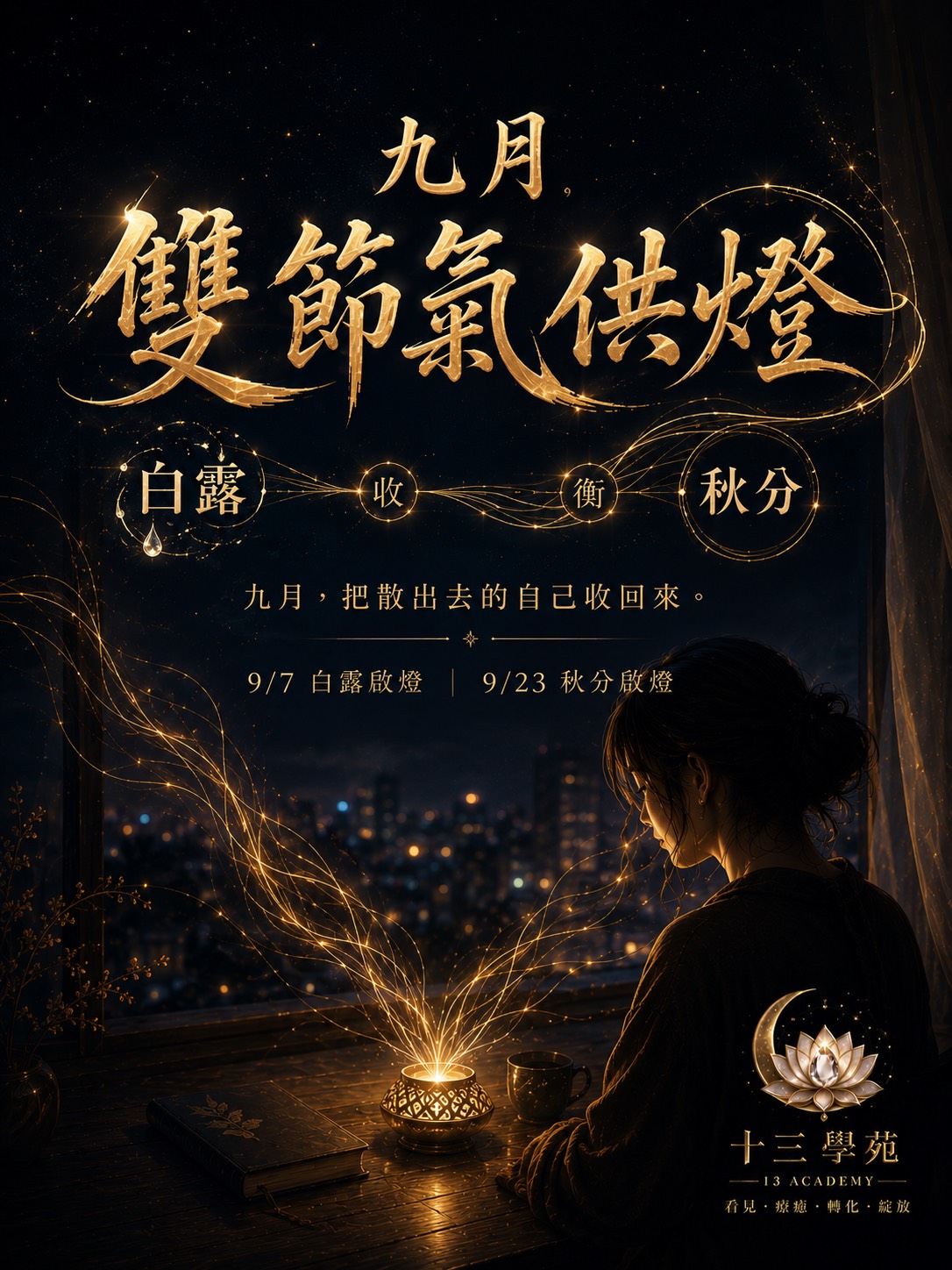 九月雙節氣供燈