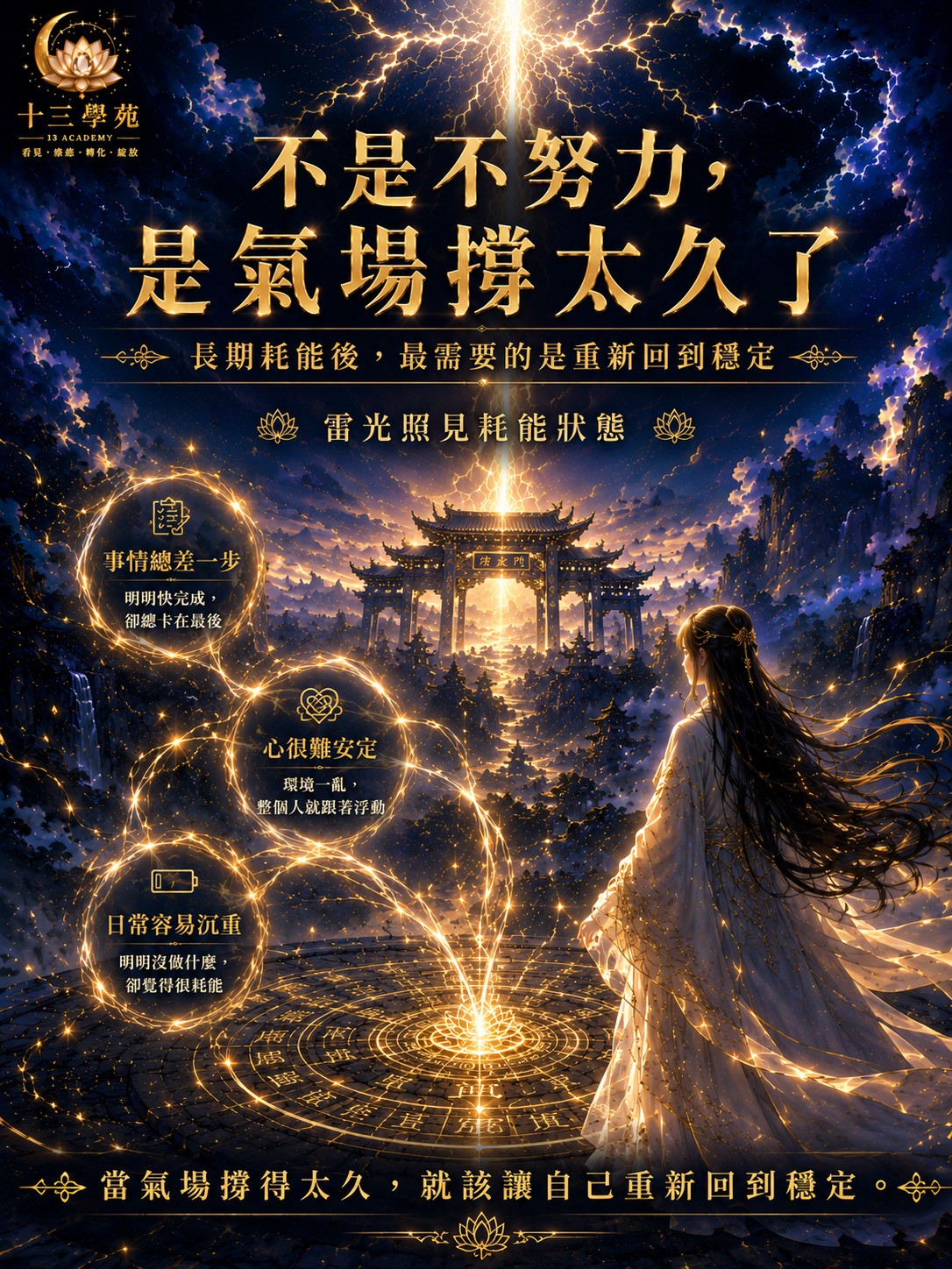雷光照見耗能狀態