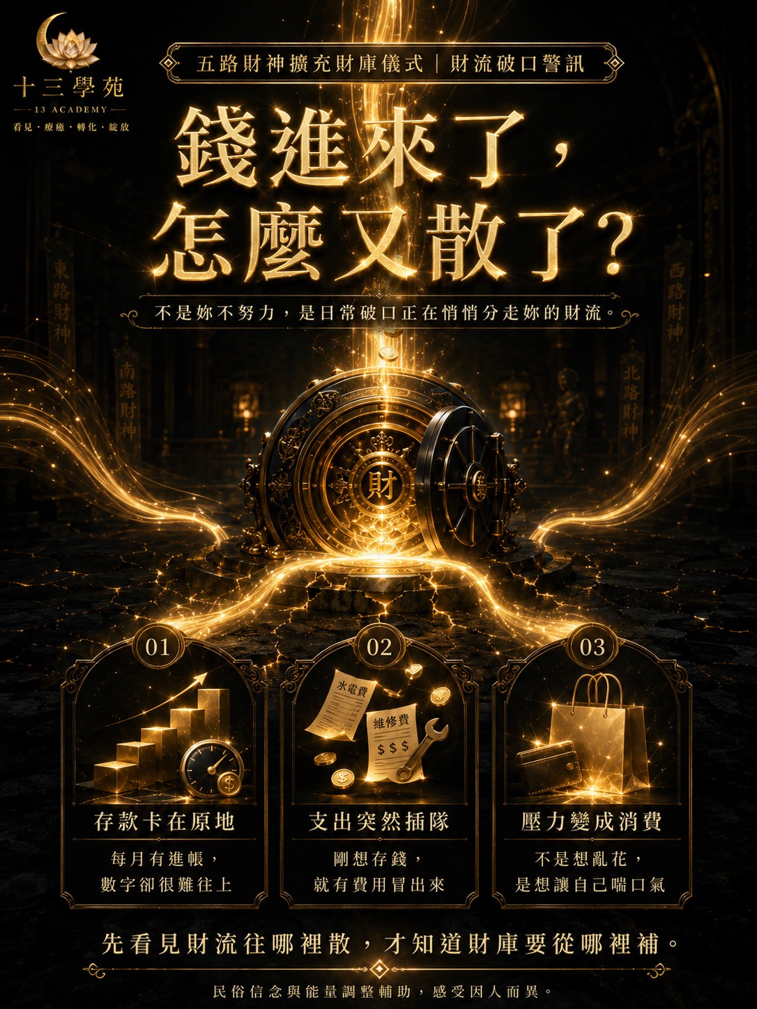 財流破口警訊