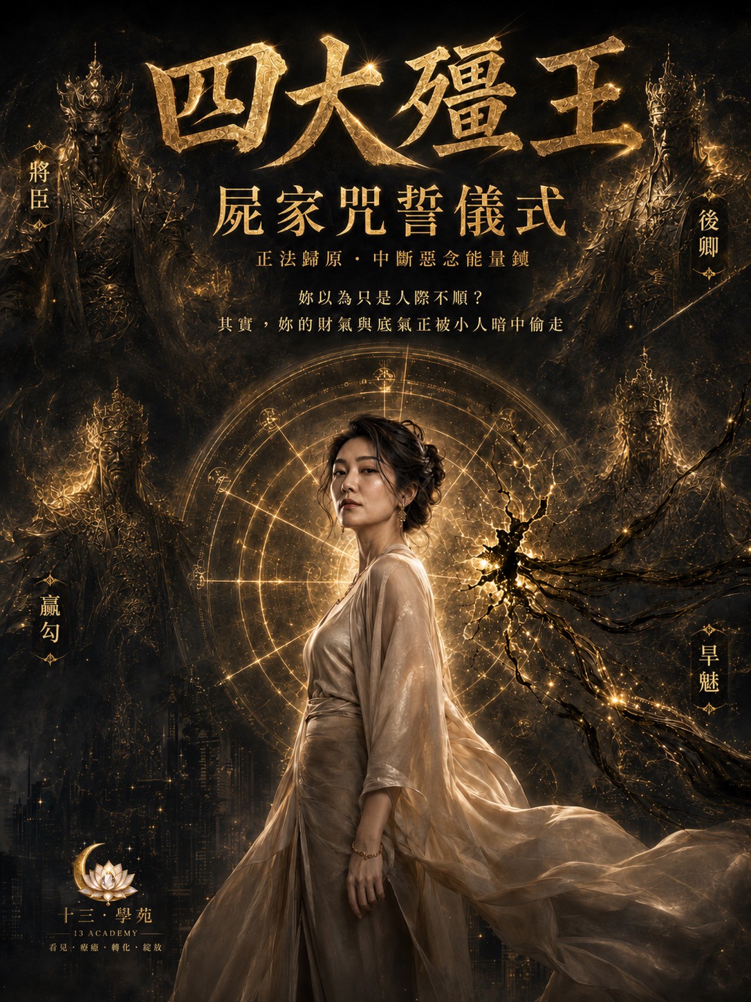 四大殭王｜屍家咒誓復仇儀式