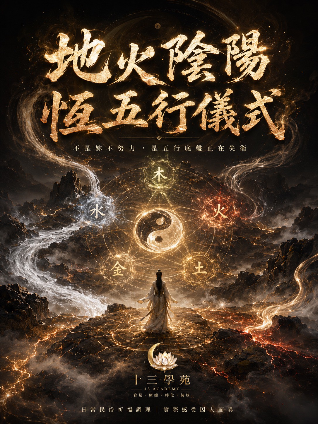 地火陰陽恆五行儀式