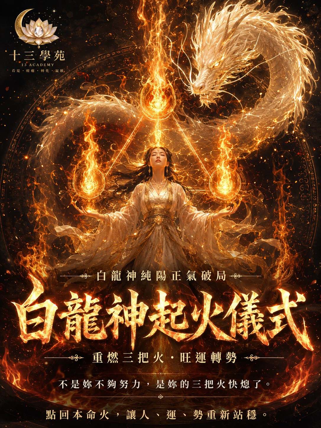 白龍神起火儀式