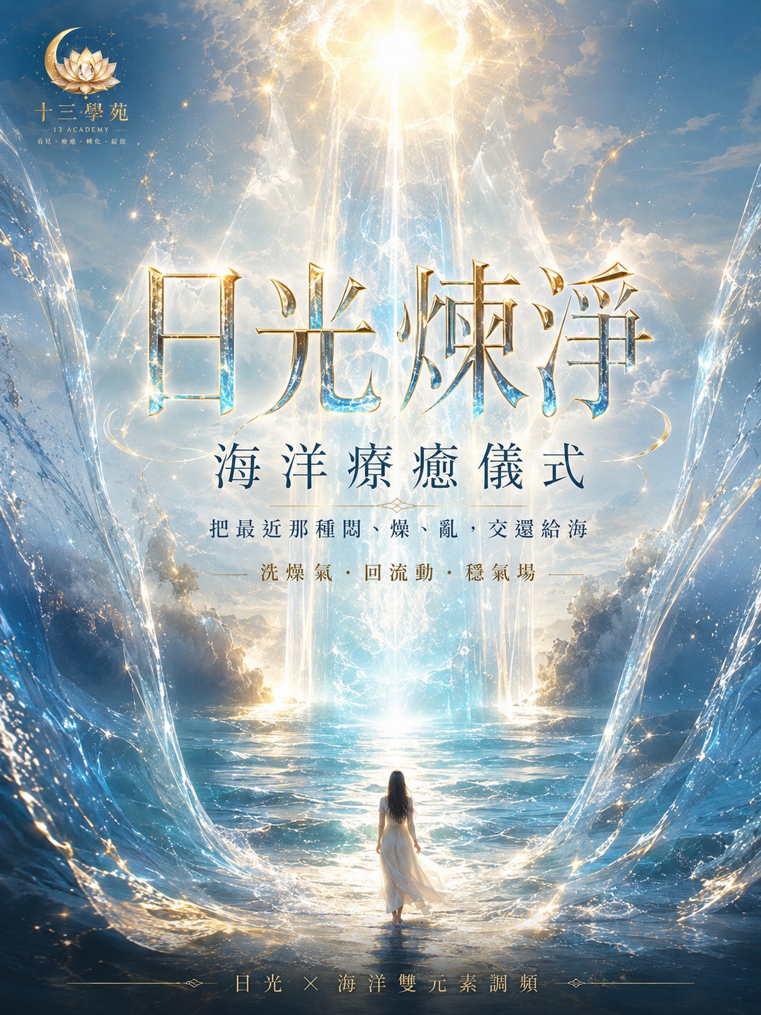 日光煉淨海洋療癒儀式