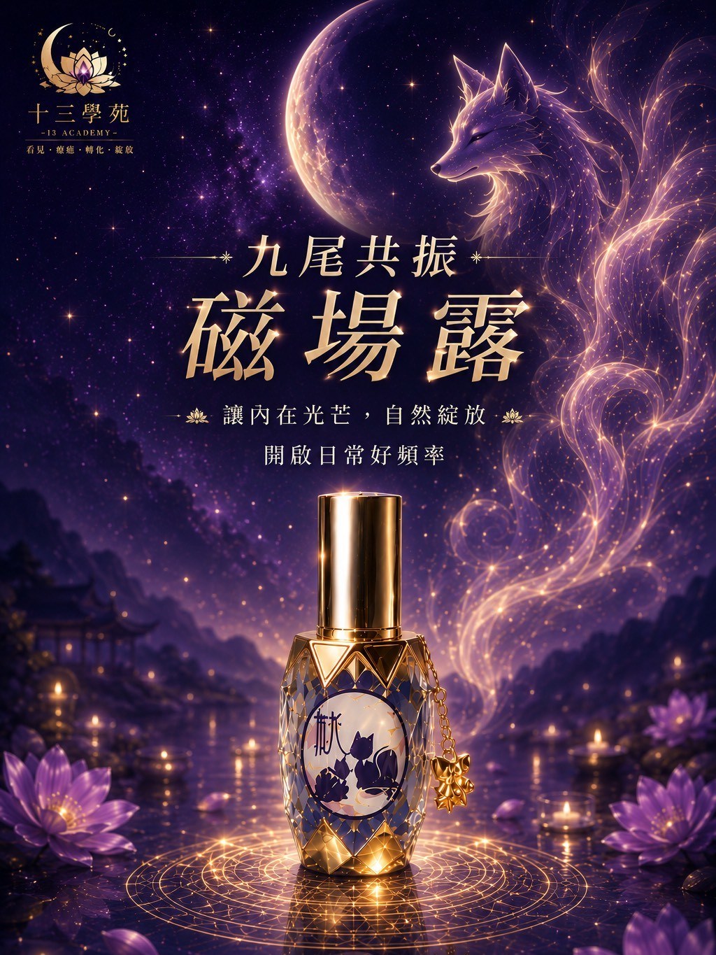 九尾共振磁場露