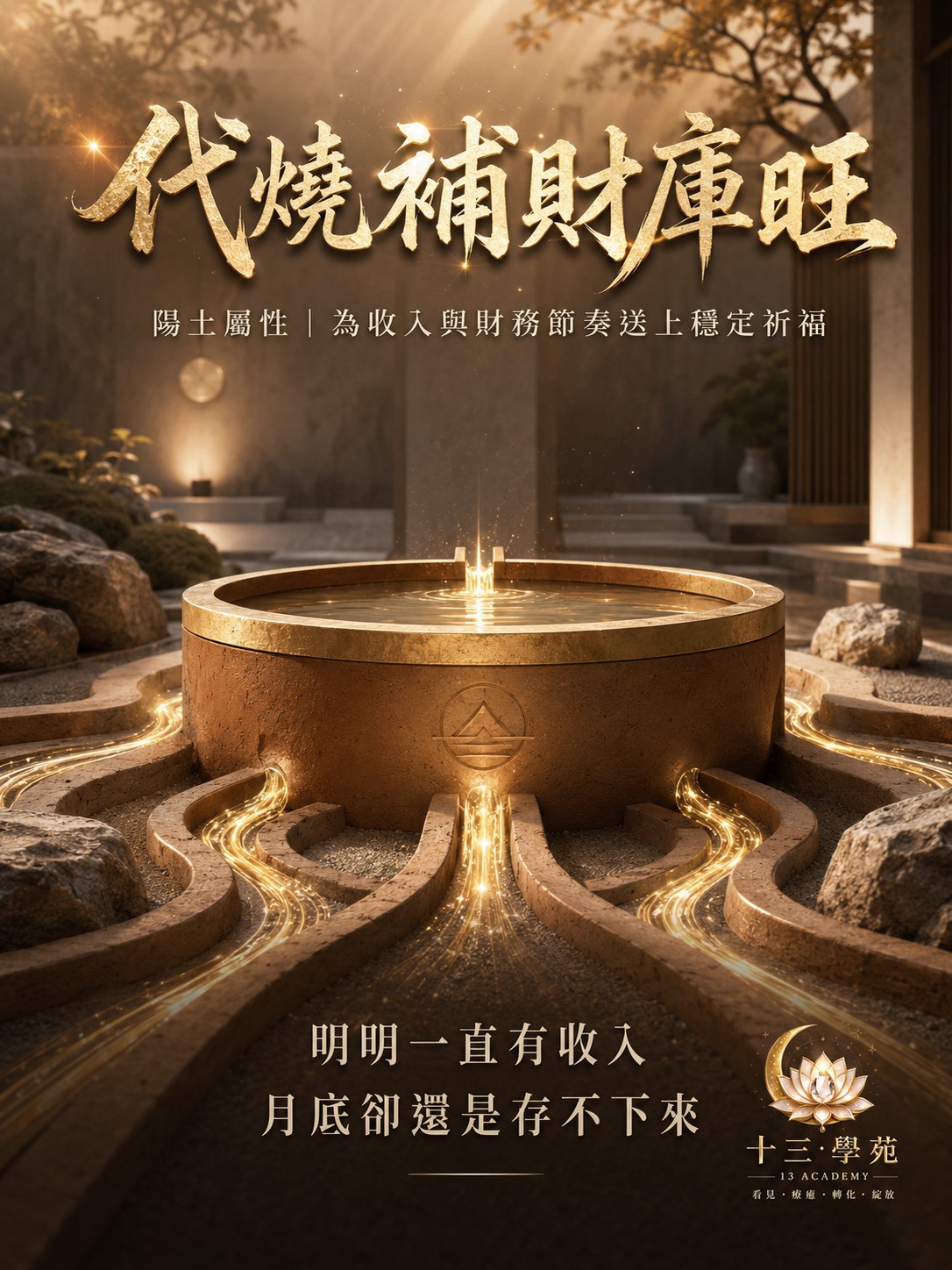 代燒補財庫旺