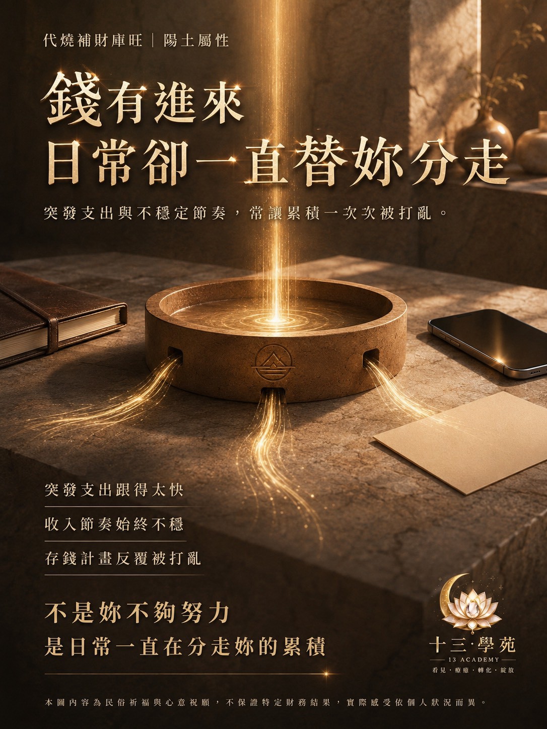 突發支出與不穩定節奏，常讓累積一次次被打亂